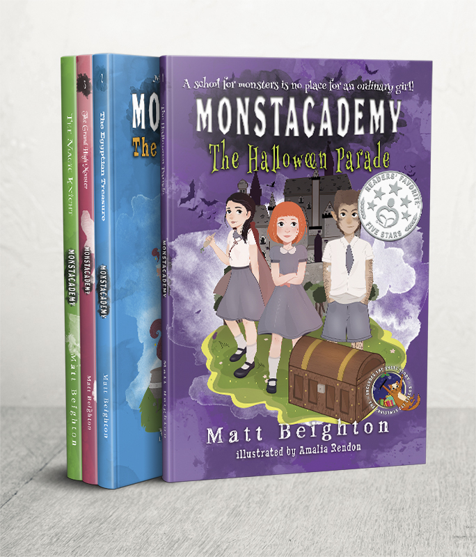 Monstacademy Books 1 to 4